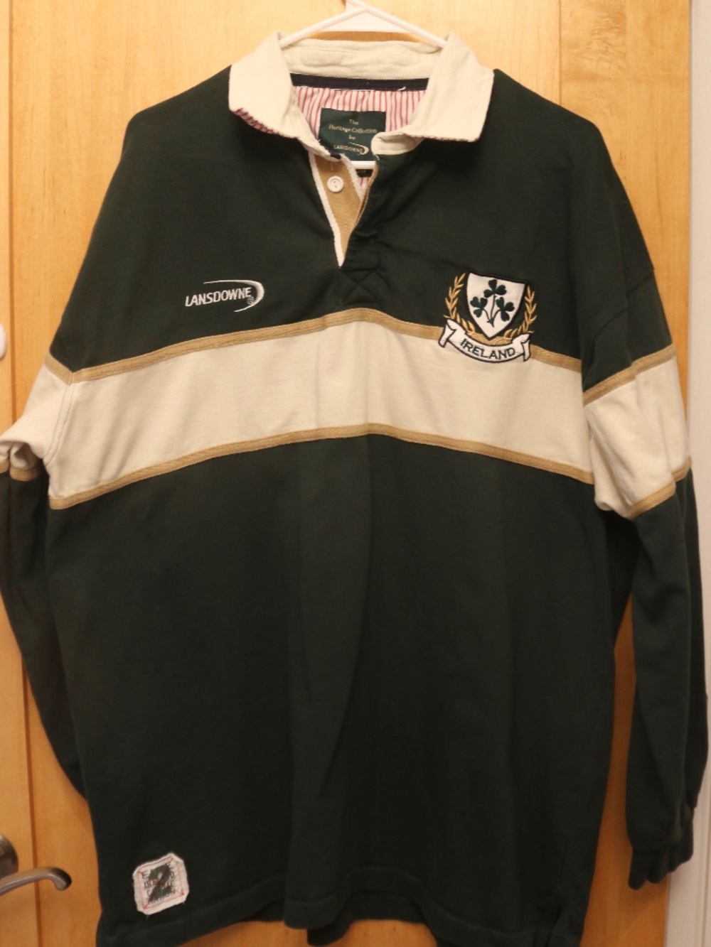 The Heritage Collection by Lansdowne Ireland Jersey, Size XXL